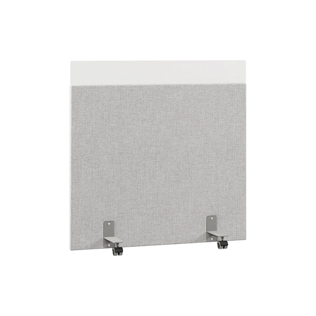 Перегородка акустическая на роликовых опорах Призма ПЗ.АЛ.Р-120/120 Рогожка Kiton 05