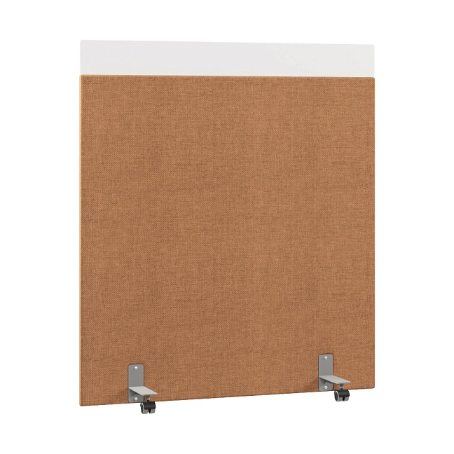 Перегородка акустическая на роликовых опорах Призма ПЗ.АЛ.Р-140/160 Рогожка Kiton 10