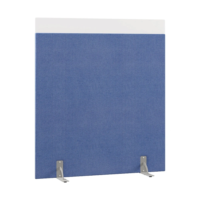 Перегородка акустическая на стационарных опорах Призма ПЗ.АЛ.С-140/160 Ткань Ромео 011