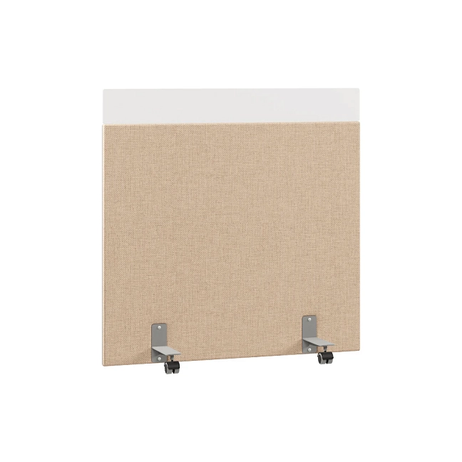 Перегородка акустическая на роликовых опорах Призма ПЗ.АЛ.Р-120/120 Рогожка Kiton 02