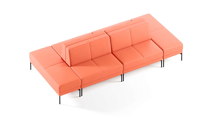 Диван Статус Комплект №5 Экокожа Oregon 23