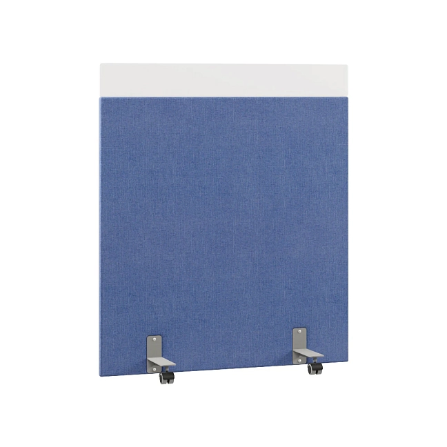 Перегородка акустическая на роликовых опорах Призма ПЗ.АЛ.Р-120/150 Ткань Ромео 011