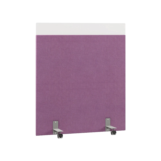 Перегородка акустическая на роликовых опорах Призма ПЗ.АЛ.Р-120/140 Ткань Ромео 06