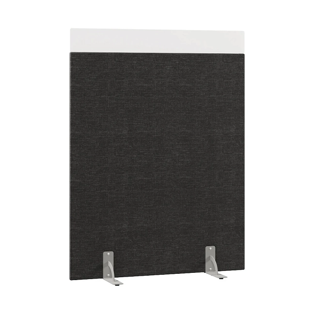 Перегородка акустическая на стационарных опорах Призма ПЗ.АЛ.С-120/160 Ткань Ромео 012