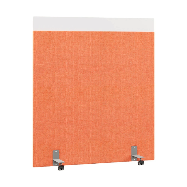 Перегородка акустическая на роликовых опорах Призма ПЗ.АЛ.Р-140/160 Ткань Ромео 08