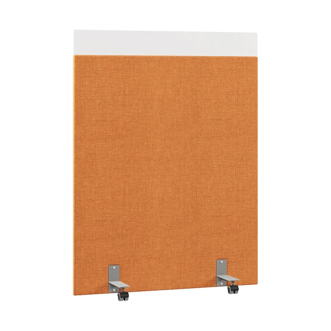 Перегородка акустическая на роликовых опорах Призма ПЗ.АЛ.Р-120/160 Рогожка Kiton 09