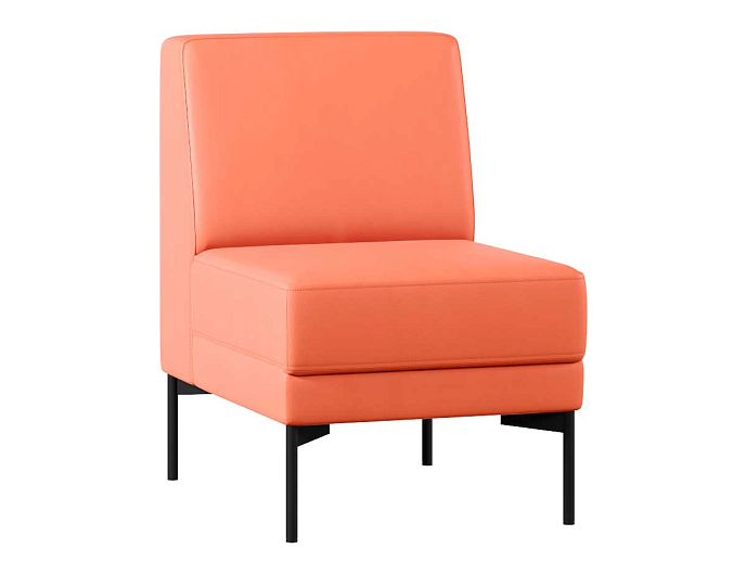 Диван без подлокотников одноместный Статус СТ-БП.01 Экокожа Oregon 23