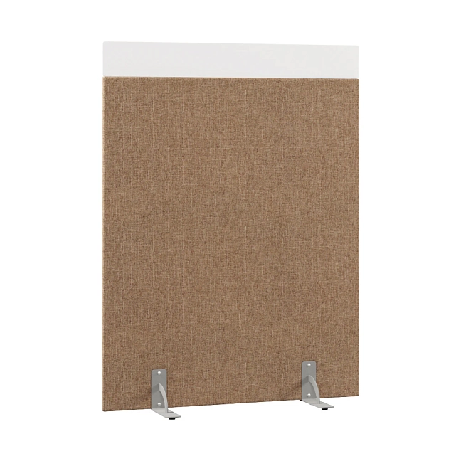 Перегородка акустическая на стационарных опорах Призма ПЗ.АЛ.С-120/160 Ткань Ромео 03