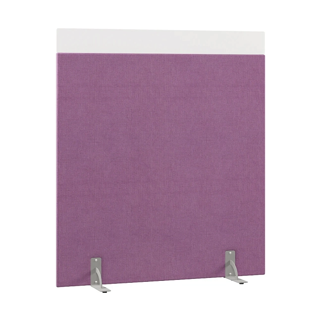 Перегородка акустическая на стационарных опорах Призма ПЗ.АЛ.С-140/160 Ткань Ромео 06