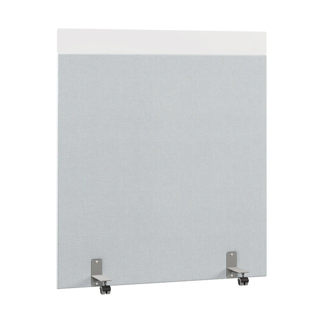 Перегородка акустическая на роликовых опорах Призма ПЗ.АЛ.Р-140/160 Ткань Ромео 013