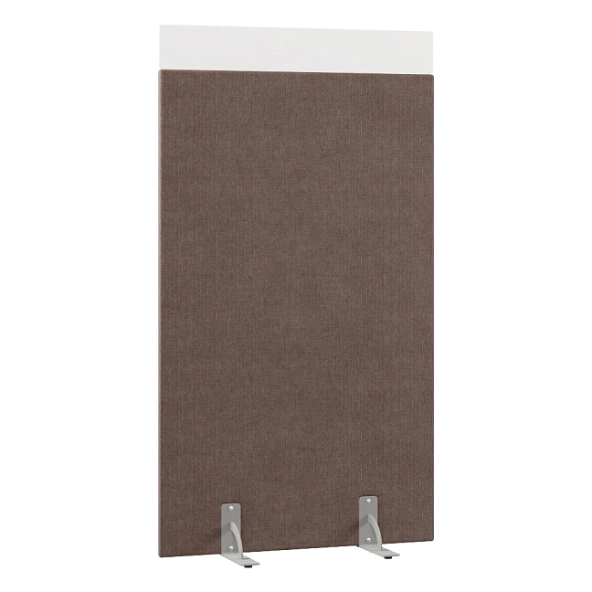 Перегородка акустическая на стационарных опорах Призма ПЗ.АЛ.С-100/180 Ткань Ромео 04