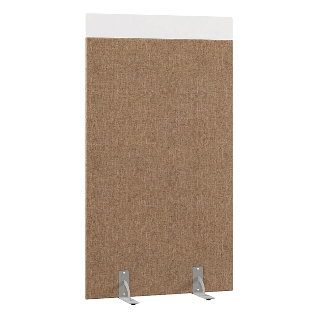 Перегородка акустическая на стационарных опорах Призма ПЗ.АЛ.С-70/180 Ткань Ромео 03