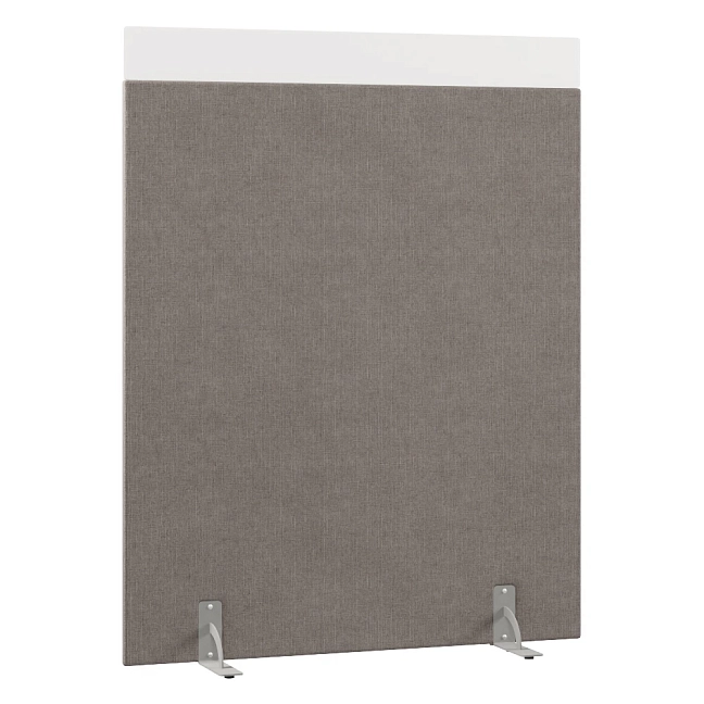 Перегородка акустическая на стационарных опорах Призма ПЗ.АЛ.С-140/180 Ткань Ромео 05