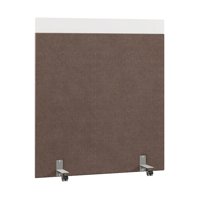 Перегородка акустическая на роликовых опорах Призма ПЗ.АЛ.Р-140/160 Ткань Ромео 04