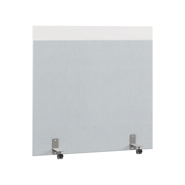 Перегородка акустическая на роликовых опорах Призма ПЗ.АЛ.Р-140/140 Ткань Ромео 013