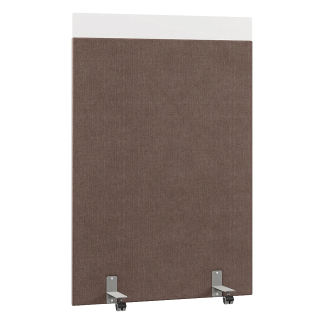 Перегородка акустическая на роликовых опорах Призма ПЗ.АЛ.Р-120/180 Ткань Ромео 04
