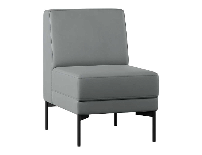 Диван без подлокотников одноместный Статус СТ-БП.01 Экокожа Oregon 17