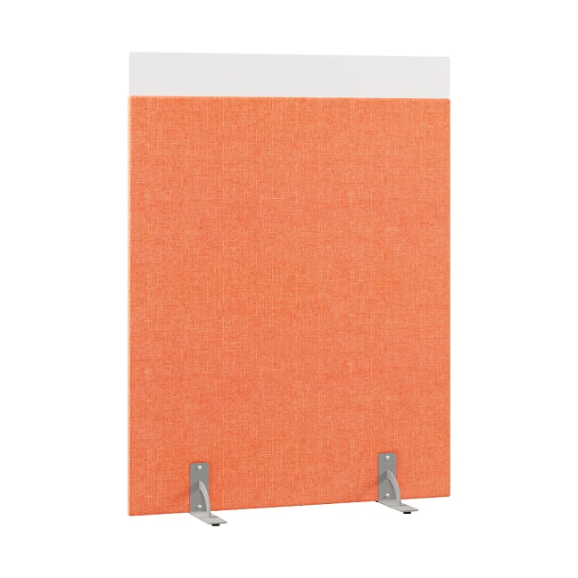 Перегородка акустическая на стационарных опорах Призма ПЗ.АЛ.С-120/160 Ткань Ромео 08