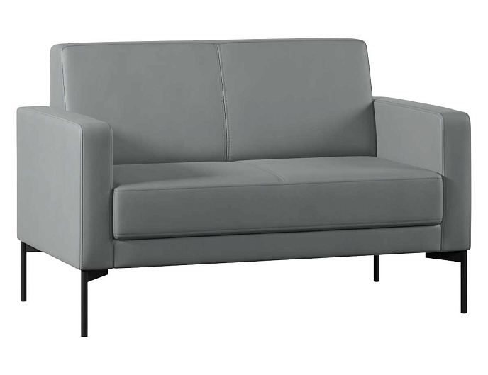 Двухместный диван с подлокотниками Статус СТ-П.02 Экокожа Oregon 17