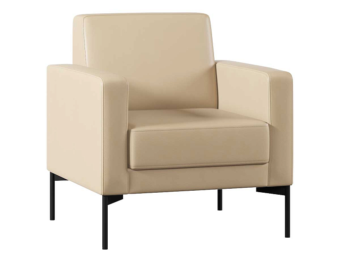 Кресло с подлокотниками Статус СТ-П.01 Экокожа Oregon 12