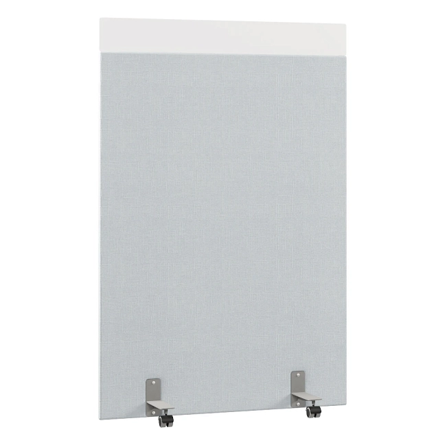 Перегородка акустическая на роликовых опорах Призма ПЗ.АЛ.Р-120/180 Ткань Ромео 013