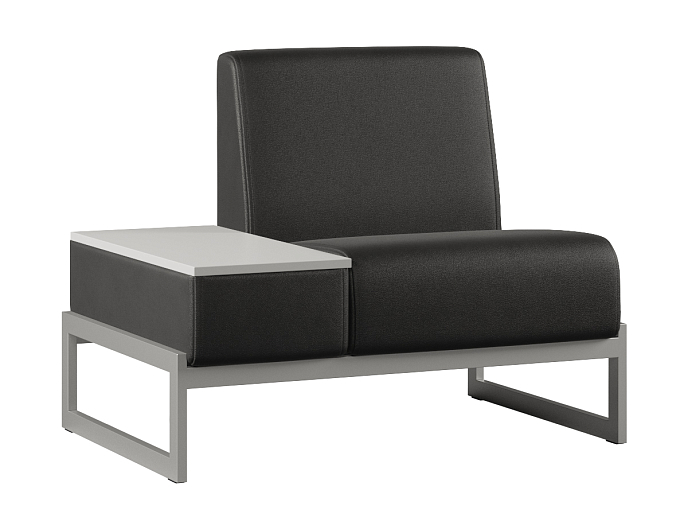 Мягкое кресло со столиком справа Smart SM-01.ST(R) Экокожа Oregon 16