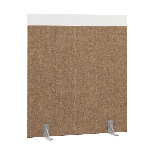 Перегородка акустическая на стационарных опорах Призма ПЗ.АЛ.С-140/160 Ткань Ромео 03