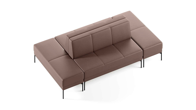 Диван Статус Комплект №1 Экокожа Oregon 26