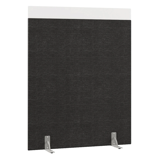 Перегородка акустическая на стационарных опорах Призма ПЗ.АЛ.С-140/180 Ткань Ромео 012