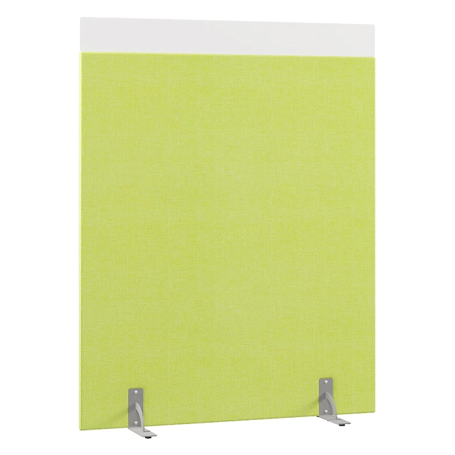 Перегородка акустическая на стационарных опорах Призма ПЗ.АЛ.С-140/180 Ткань Ромео 07