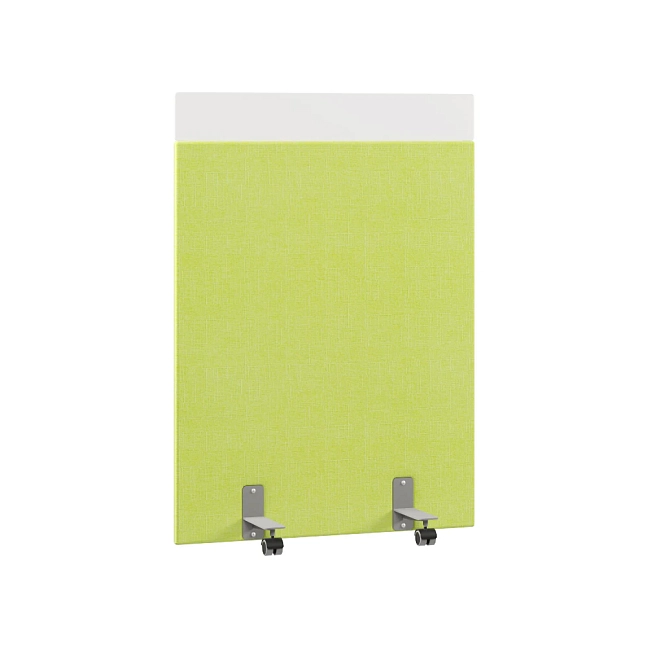 Перегородка акустическая на роликовых опорах Призма ПЗ.АЛ.Р-100/150 Ткань Ромео 07