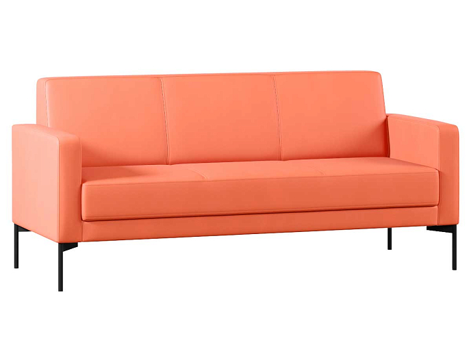 Трехместный диван с подлокотниками Статус СТ-П.03 Экокожа Oregon 23