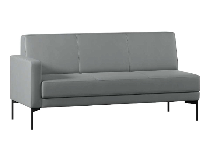 Диван с подлокотником трехместный правый Статус СТ-1П.03(П) Экокожа Oregon 17