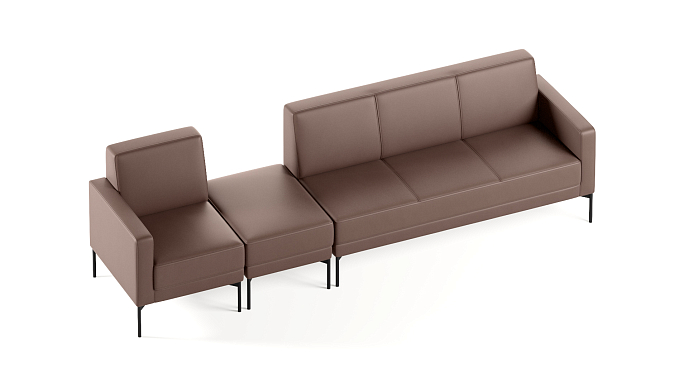 Диван Статус Комплект №17 Экокожа Oregon 26