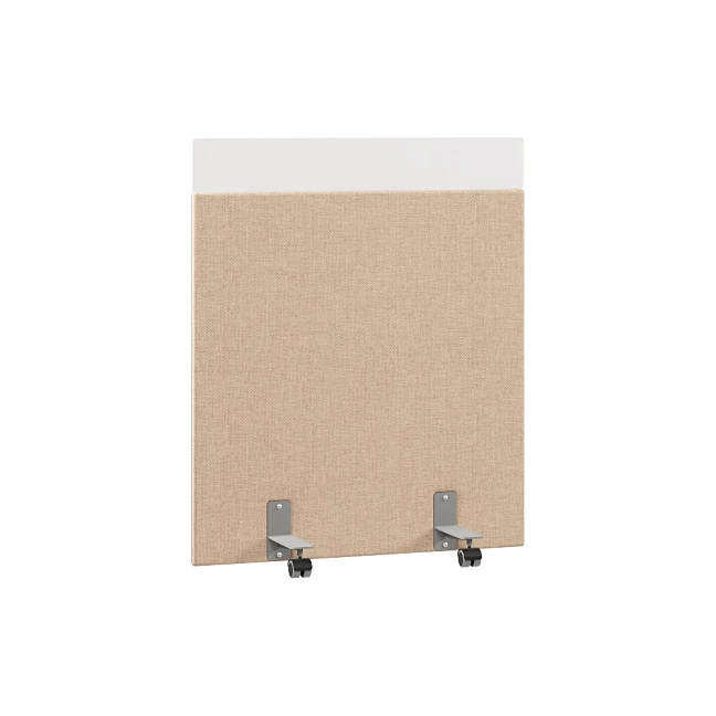 Перегородка акустическая на роликовых опорах Призма ПЗ.АЛ.Р-70/120 Рогожка Kiton 02