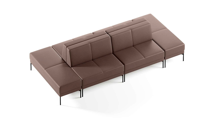 Диван Статус Комплект №5 Экокожа Oregon 26