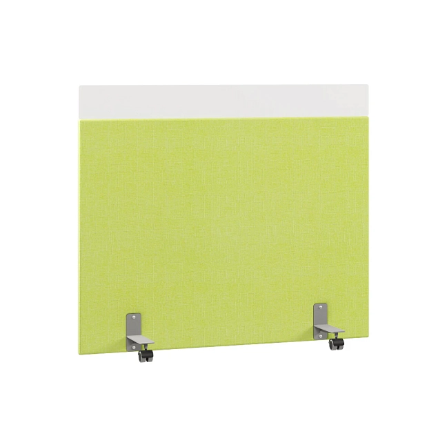 Перегородка акустическая на роликовых опорах Призма ПЗ.АЛ.Р-140/120 Ткань Ромео 07