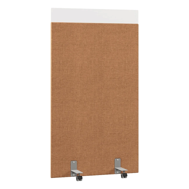 Перегородка акустическая на роликовых опорах Призма ПЗ.АЛ.Р-80/180 Рогожка Kiton 10