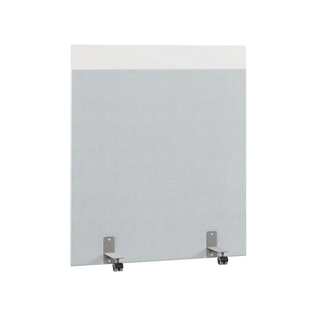 Перегородка акустическая на роликовых опорах Призма ПЗ.АЛ.Р-120/140 Ткань Ромео 013