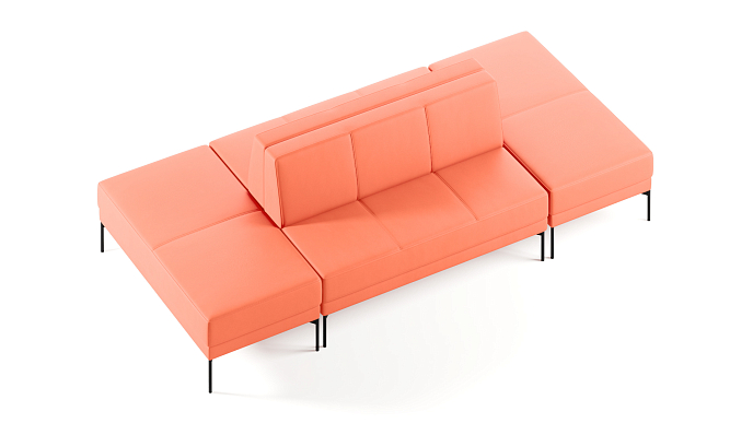 Диван Статус Комплект №2 Экокожа Oregon 23