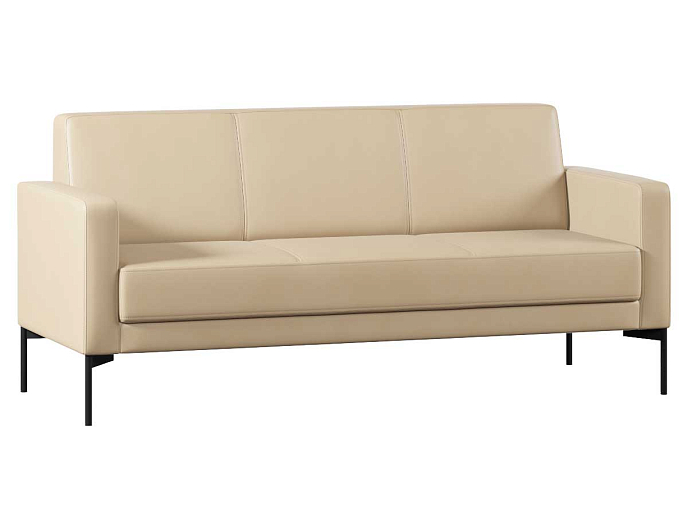 Трехместный диван с подлокотниками Статус СТ-П.03 Экокожа Oregon 12