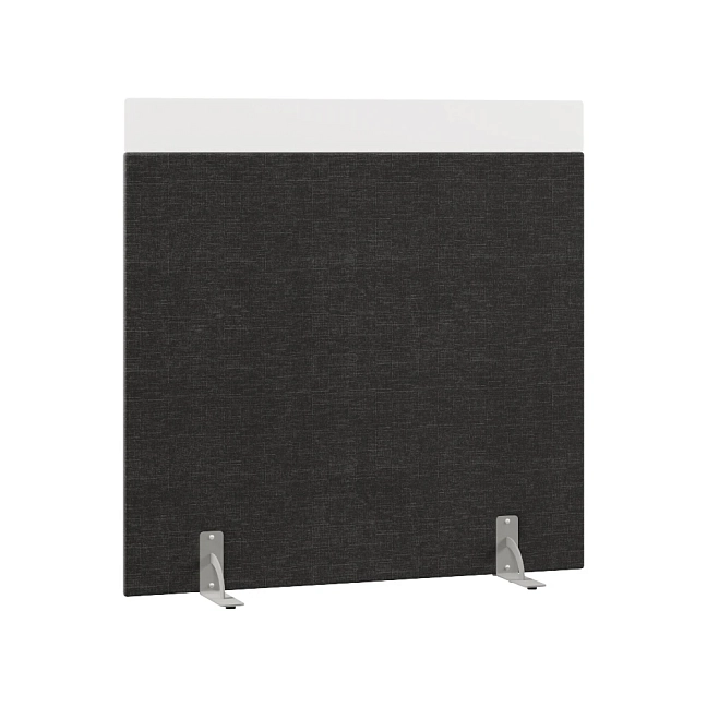 Перегородка акустическая на стационарных опорах Призма ПЗ.АЛ.С-140/150 Ткань Ромео 012