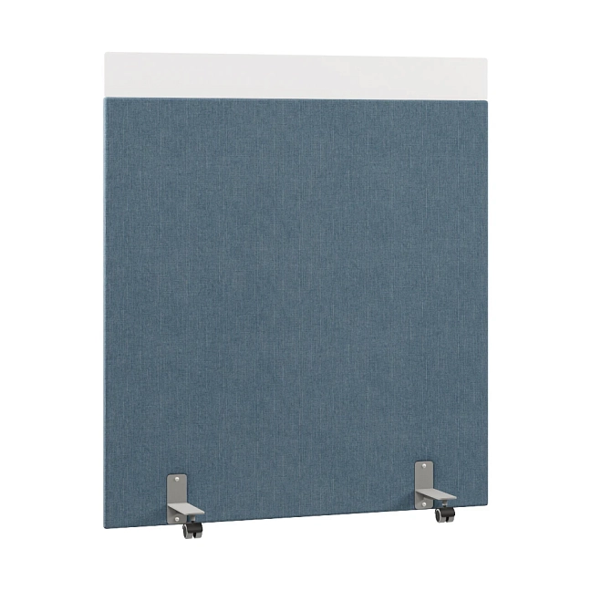 Перегородка акустическая на роликовых опорах Призма ПЗ.АЛ.Р-140/160 Ткань Ромео 010