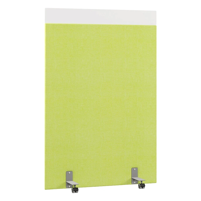 Перегородка акустическая на роликовых опорах Призма ПЗ.АЛ.Р-120/180 Ткань Ромео 07