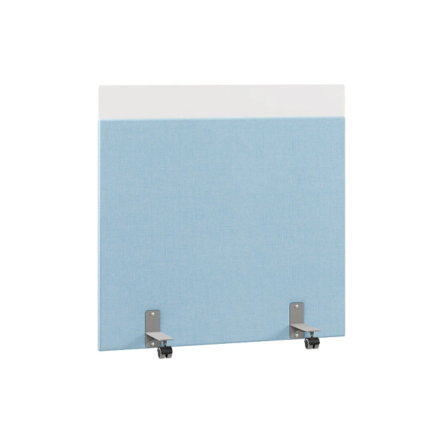 Перегородка акустическая на роликовых опорах Призма ПЗ.АЛ.Р-120/120 Ткань Ромео 09