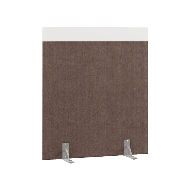 Перегородка акустическая на стационарных опорах Призма ПЗ.АЛ.С-120/150 Ткань Ромео 04