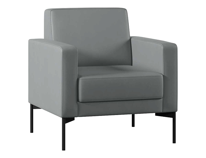 Кресло с подлокотниками Статус СТ-П.01 Экокожа Oregon 17