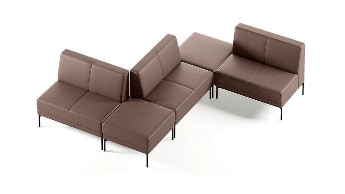 Диван Статус Комплект №12 Экокожа Oregon 26