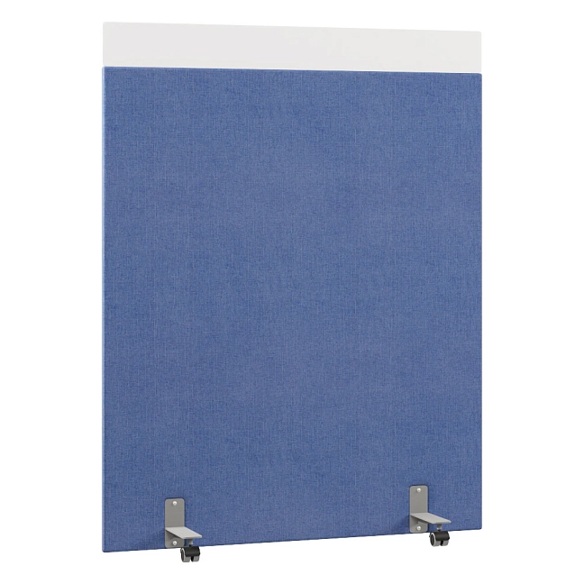 Перегородка акустическая на роликовых опорах Призма ПЗ.АЛ.Р-140/180 Ткань Ромео 011