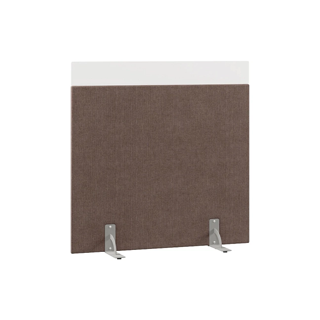 Перегородка акустическая на стационарных опорах Призма ПЗ.АЛ.С-120/120 Ткань Ромео 04